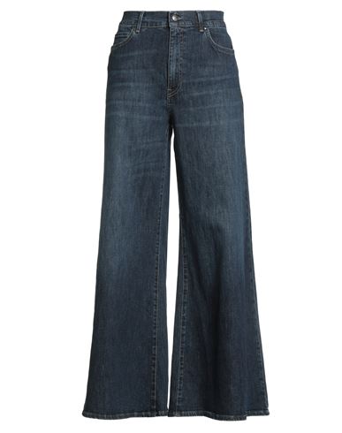 Cigala's Woman Jeans Blue Size 31 Cotton, Elastane