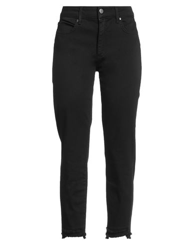Cigala's Woman Jeans Black Size 32 Cotton, Elastane