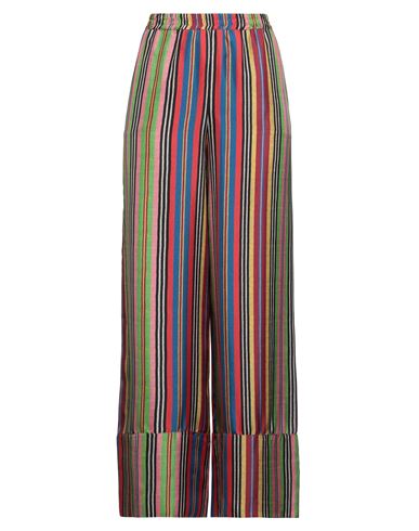 Pierre-louis Mascia Woman Pants Blue Size L Silk