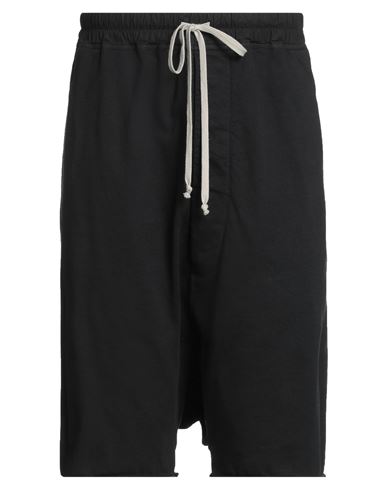 Rick Owens Drkshdw Drkshdw By Rick Owens Man Shorts & Bermuda Shorts Black Size S Cotton In Black