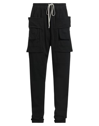 Rick Owens Drkshdw Drkshdw By Rick Owens Man Pants Black Size Xs Cotton, Elastane