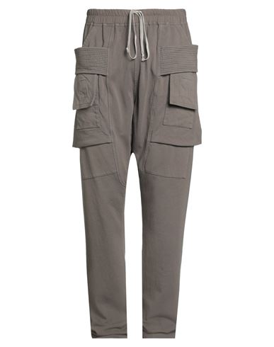 Rick Owens Drkshdw Drkshdw By Rick Owens Man Pants Taupe Size Xl Cotton, Elastane In Gray