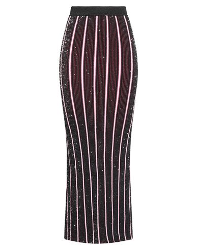 Missoni Woman Maxi Skirt Black Size 8 Viscose, Polyester, Polyamide