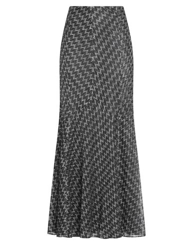 Missoni Woman Maxi Skirt Black Size 2 Viscose, Metallic Fiber, Polyamide