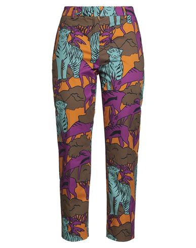 Weekend Max Mara Woman Pants Mauve Size 10 Cotton, Elastane In Purple