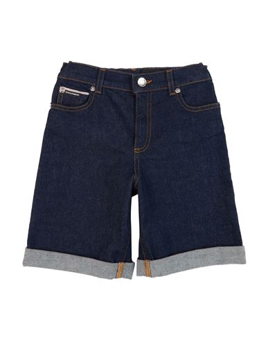 Dolce & Gabbana Kids'  Toddler Girl Denim Shorts Blue Size 4 Cotton, Elastane, Polyester, Zamak