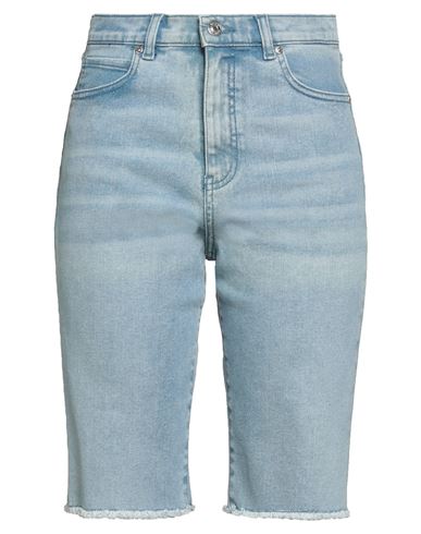 Hugo Boss Hugo Woman Denim Shorts Blue Size 30 Cotton, Elastomultiester, Elastane