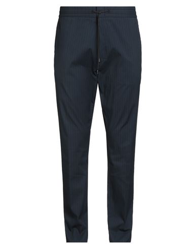 Hugo Boss Hugo Man Pants Midnight Blue Size 40 Polyester, Cotton In Blue