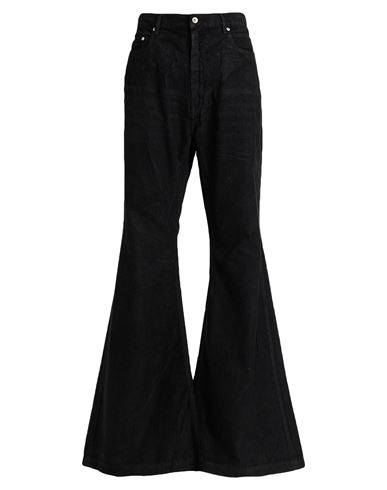 Rick Owens Drkshdw Drkshdw By Rick Owens Man Pants Black Size 33 Cotton In Black