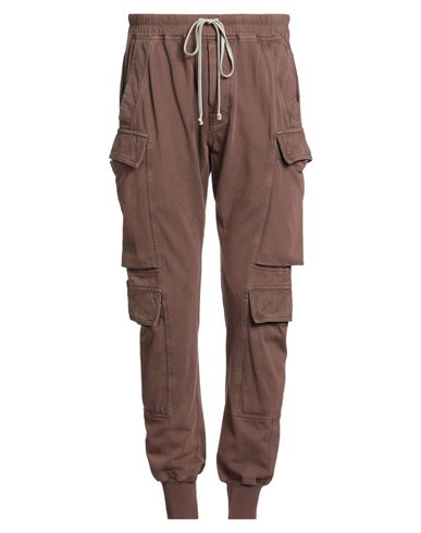 Rick Owens Drkshdw Drkshdw By Rick Owens Man Pants Brown Size S Cotton