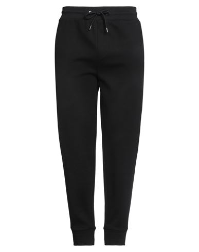 Hugo Boss Mens Drawstring-waist Slim-fit Tapered-leg Cotton-jersey Jogging Bottoms Black In Black