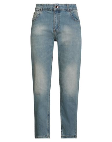 Gaelle Paris Gaëlle Paris Man Jeans Blue Size 34 Cotton, Elastane In Blue