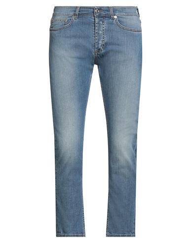 Grifoni Man Jeans Blue Size 32 Cotton, Elastane In Blue