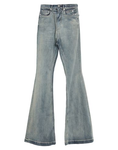 Rick Owens Drkshdw Drkshdw By Rick Owens Woman Jeans Blue Size 26 Cotton, Elastomultiester, Rubber In Blue