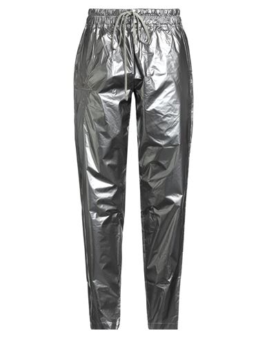 Rick Owens X Champion Woman Pants Silver Size L Polyamide