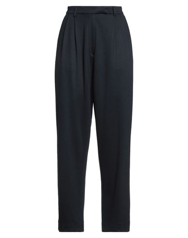 Cruna Woman Pants Midnight Blue Size 8 Virgin Wool, Acrylic In Blue