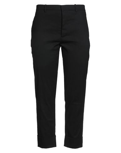 Marni Woman Pants Black Size 12 Linen, Viscose, Lycra In Black