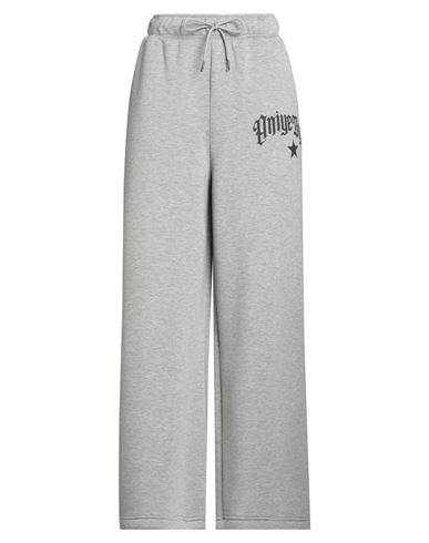 Aniye By Woman Pants Grey Size L Viscose, Elastane