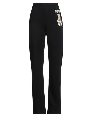 Moschino Couture Woman Pants Black Size 12 Cotton In Black