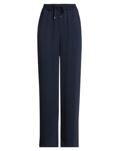 Luisa Spagnoli Woman Pants Midnight Blue Size Xl Polyester In Blue