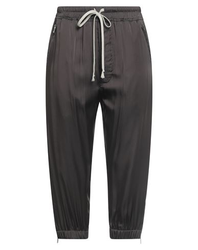 Rick Owens Woman Pants Dark Brown Size 4 Silk In Brown