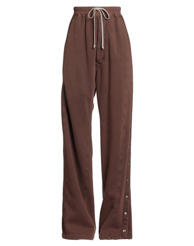 Rick Owens Drkshdw Drkshdw By Rick Owens Woman Pants Brown Size S Cotton, Elastane In Brown