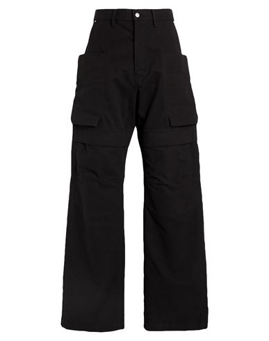 Rick Owens Man Pants Black Size 31 Cotton In Black