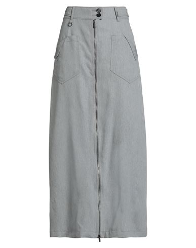 High Woman Pants Grey Size 8 Lyocell, Virgin Wool In Gray