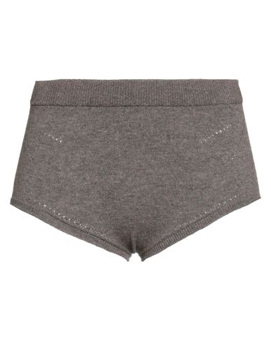 Majestic Filatures Woman Shorts & Bermuda Shorts Taupe Size 1 Wool, Cashmere