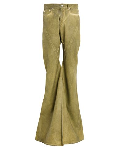Rick Owens Drkshdw Drkshdw By Rick Owens Man Jeans Sage Green Size 31 Cotton, Elastomultiester, Textile Fibers In Gray