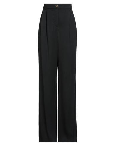 Moschino Couture Woman Pants Black Size 10 Viscose, Elastane In Black