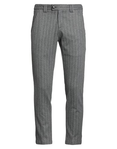 Ungaro Man Pants Grey Size 38 Virgin Wool, Viscose, Elastane In Gray