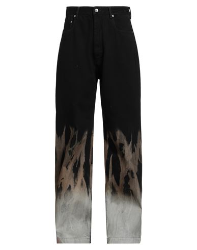 Rick Owens Drkshdw Drkshdw By Rick Owens Man Jeans Black Size 31 Cotton In Black