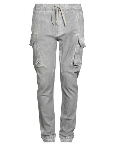 Rick Owens Drkshdw Drkshdw By Rick Owens Man Jeans Grey Size Xl Cotton, Elastomultiester, Rubber In Gray