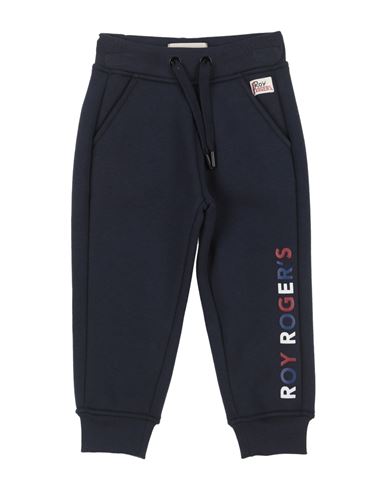 Roy Rogers Roÿ Roger's Toddler Boy Pants Midnight Blue Size 5 Cotton, Polyester In Black