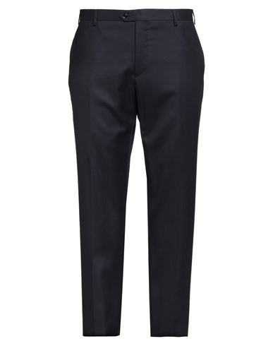 Sartoria Latorre Man Pants Midnight Blue Size 44 Virgin Wool In Blue