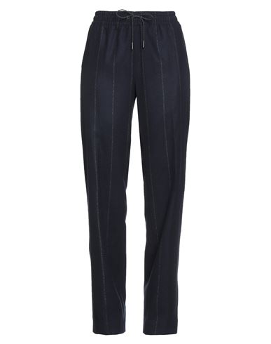 Fabiana Filippi Woman Pants Midnight Blue Size 8 Merino Wool In Blue
