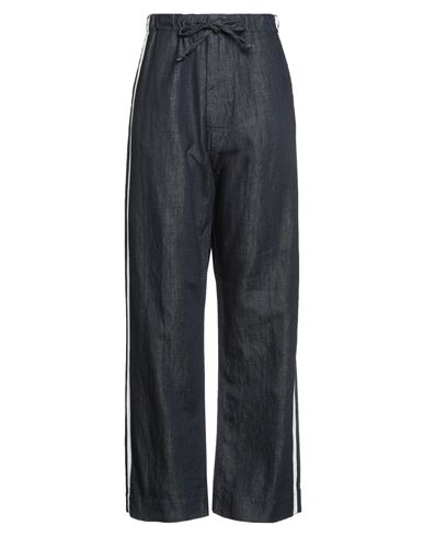 Marni Woman Jeans Blue Size 4 Cotton, Linen