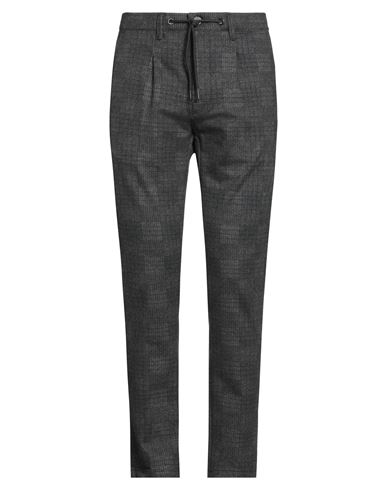 Yes Zee By Essenza Urban Man Pants Charcoal Size 34 Polyester, Viscose, Elastane In Gray