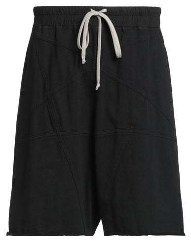 Rick Owens Drkshdw Drkshdw By Rick Owens Man Shorts & Bermuda Shorts Black Size S Cotton, Elastane In Black