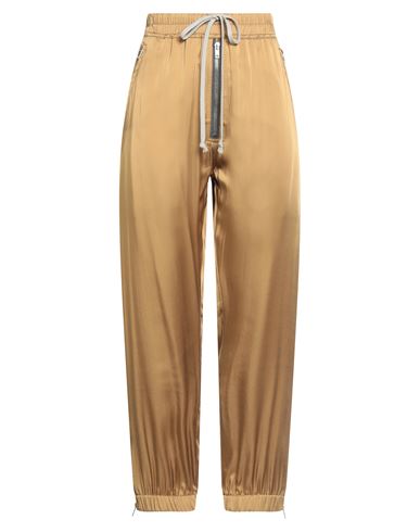 Rick Owens Woman Pants Mustard Size 8 Acetate, Viscose In Yellow