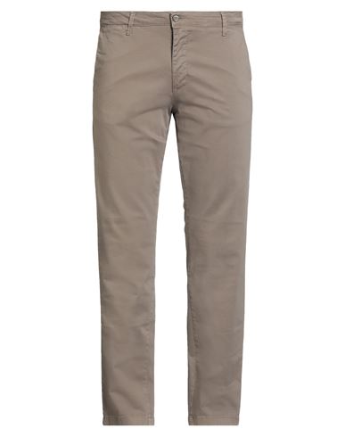 Squad² Man Pants Grey Size 38 Cotton, Elastane In Gray