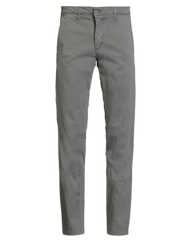 Squad² Man Pants Charcoal Size 38 Cotton, Elastane In Animal Print