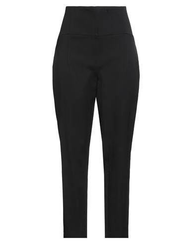 Nu Woman Pants Black Size 3 Viscose, Cotton, Elastane In Black