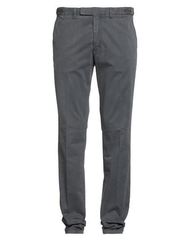 Avignon Man Pants Grey Size 38 Cotton, Elastane In Gray