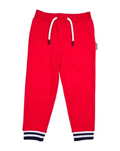 Bikkembergs Toddler Boy Pants Red Size 4 Cotton, Elastane In Red