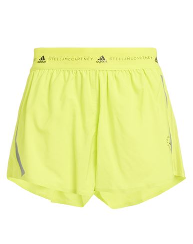 Adidas By Stella Mccartney Woman Shorts & Bermuda Shorts Yellow Size Xs Recycled Polyester, Polyeste In Yellow