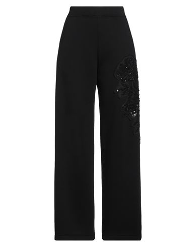 P.a.r.o.s.h P. A.r. O.s. H. Woman Pants Black Size L Viscose, Silk, Pvc - Polyvinyl Chloride