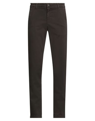 Squad² Man Pants Brown Size 28 Cotton, Elastane In Brown