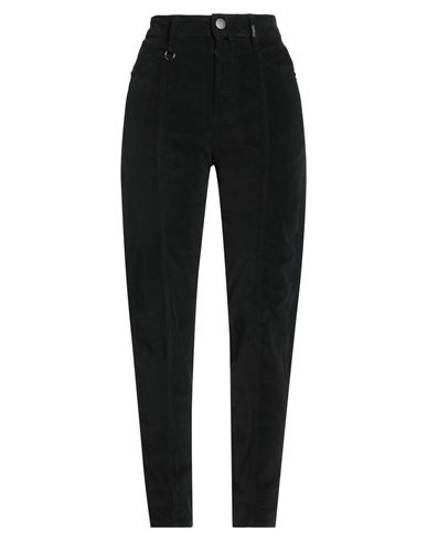 High Woman Pants Black Size 10 Cotton, Modal, Elastane